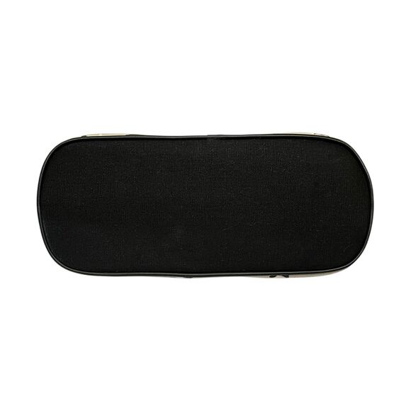 Y2K Vintage Lulu Guinness London Siamese Cat Gray Structured Tote Bag - Picture 7 of 9